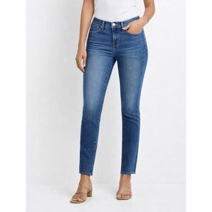 J.Crew Skinny Jeans Women’s 25 Mid Rise 8” Rise Blue Stretch Denim